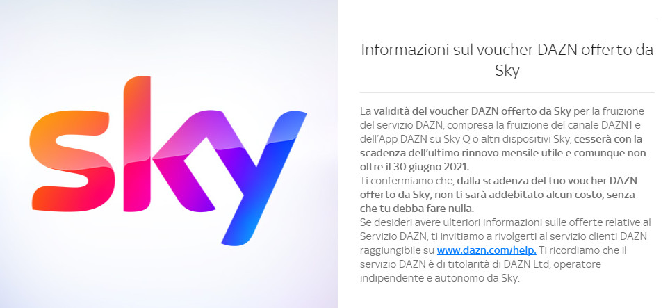 disdetta sky dazn