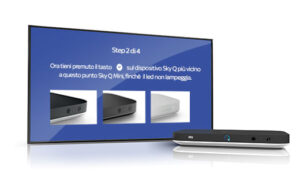 sincronizzazione sky q mini non funziona non si collega