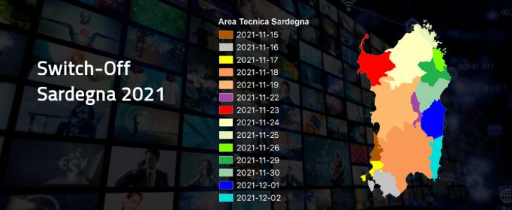 switch-off refarming sardegna 2021 nuova tv digitale